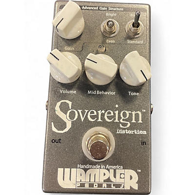 Used Wampler Sovereign Distortion Effect Pedal
