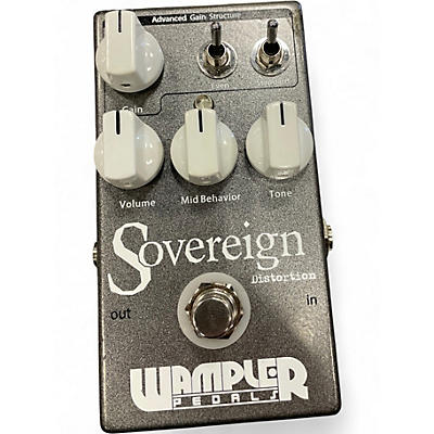 Used Wampler Sovereign Distortion Effect Pedal
