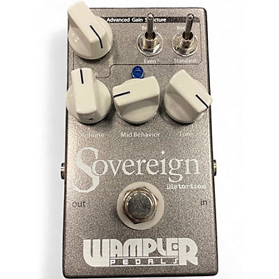 Used Wampler Sovereign Distortion Effect Pedal