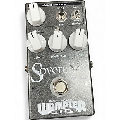 Used Wampler Sovereign Distortion Effect Pedal