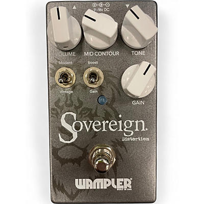 Used Wampler Sovereign Distortion Effect Pedal