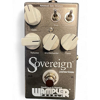 Used Wampler Sovereign Distortion Effect Pedal