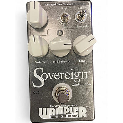 Used Wampler Sovereign Distortion Effect Pedal