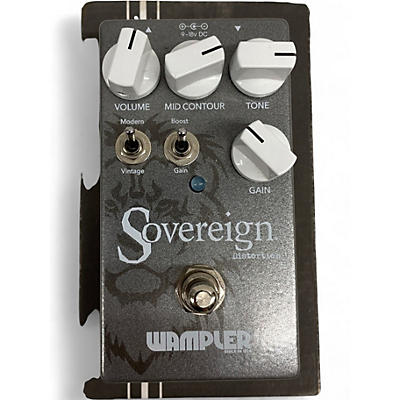 Used Wampler Sovereign Distortion Effect Pedal