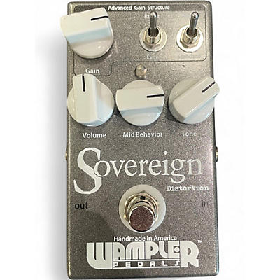Used Wampler Sovereign Distortion Effect Pedal