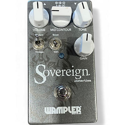 Used Wampler Sovereign Distortion V2 Effect Pedal