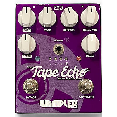 Used Wampler Tape Echo Effect Pedal
