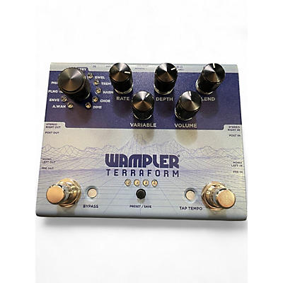 Used Wampler  Terraform Effect Pedal Package