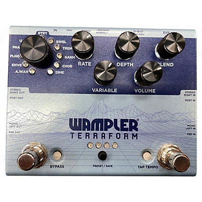 Used Wampler Terraform Effect Pedal