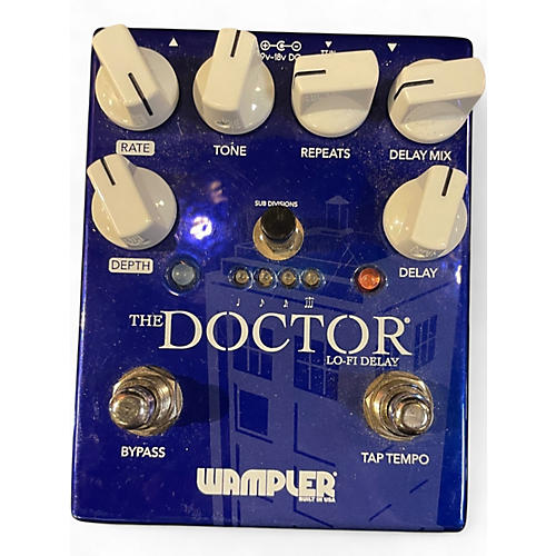 Used Wampler The Doctor Lo Fi Delay Effect Pedal