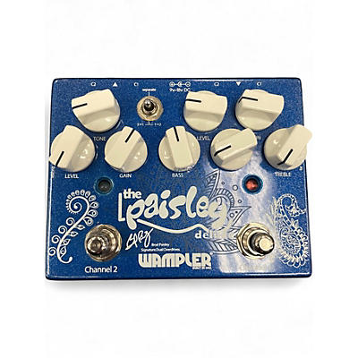 Used Wampler The Paisley Deluxe Effect Pedal