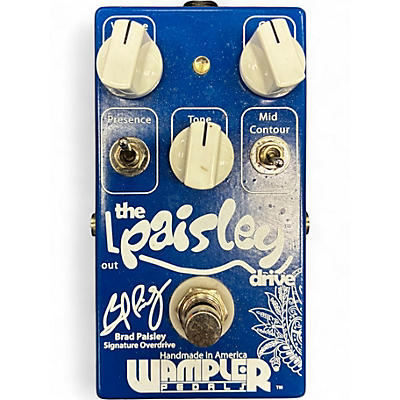 Used Wampler The Paisley Drive Effect Pedal