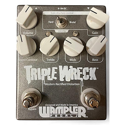 Used Wampler Triple Wreck Effect Pedal