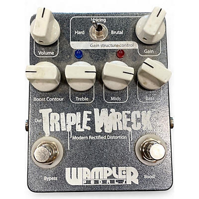 Used Wampler Triple Wreck Effect Pedal