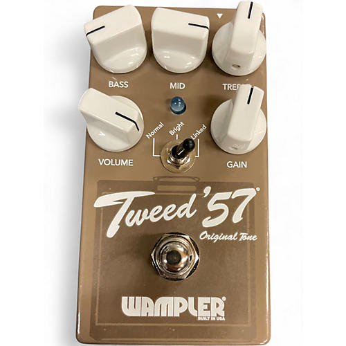 Used Wampler Tweed '57 Vintage Overdrive Effect Pedal
