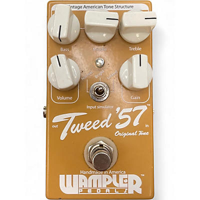 Used Wampler Tweed '57 Vintage Overdrive Effect Pedal