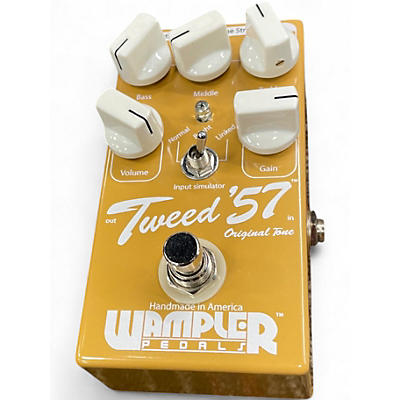 Used Wampler Tweed '57 Vintage Overdrive Effect Pedal