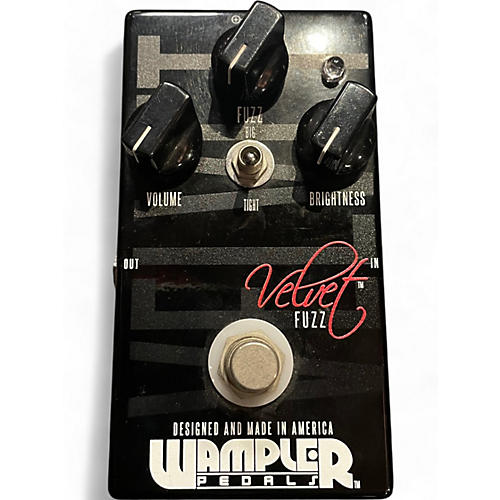 Used Wampler Velvet Fuzz Effect Pedal