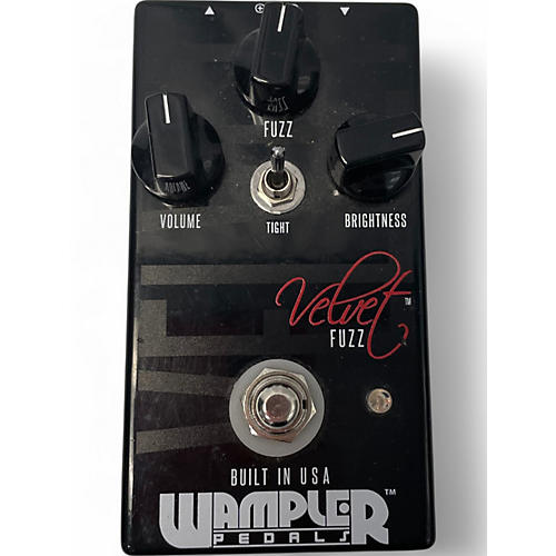 Used Wampler Velvet Fuzz Effect Pedal