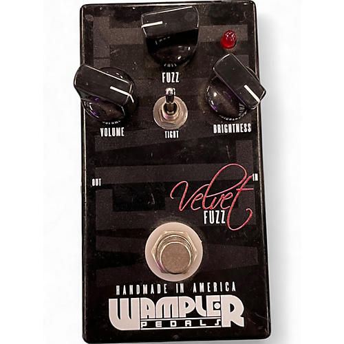 Used Wampler Velvet Fuzz Effect Pedal