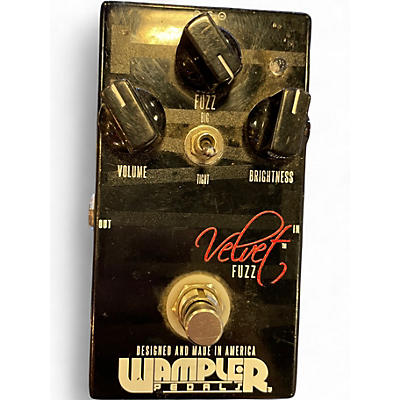 Used Wampler Velvet Fuzz Effect Pedal