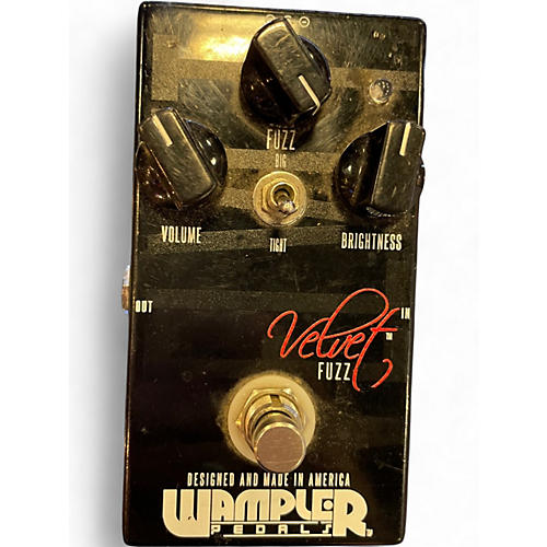 Used Wampler Velvet Fuzz Effect Pedal