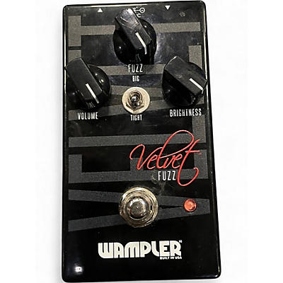 Used Wampler Velvet Fuzz Effect Pedal