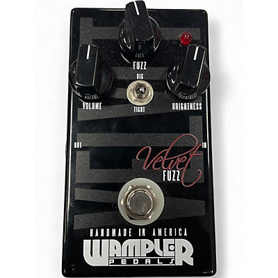 Used Wampler Velvet Fuzz Effect Pedal