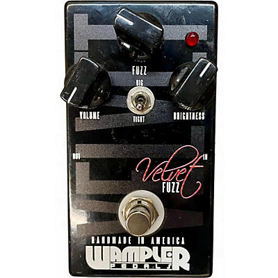 Used Wampler Velvet Fuzz Effect Pedal