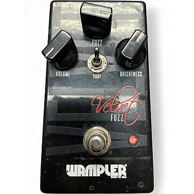 Used Wampler Velvet Fuzz Effect Pedal
