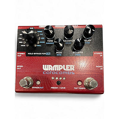 Used Wampler catacombs Effect Pedal