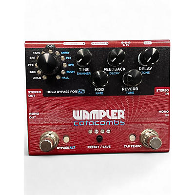 Used Wampler catacombs Effect Pedal