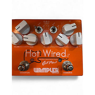 Used Wampler hot wired V2 breNt mason Effect Pedal