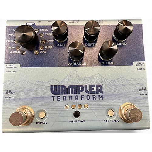 Used Wampler terraform Effect Processor