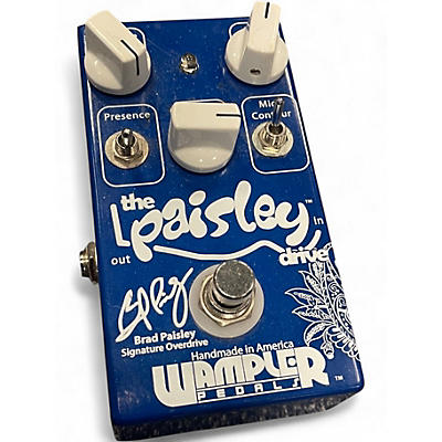 Used Wampler the paisley drive  Effect Pedal