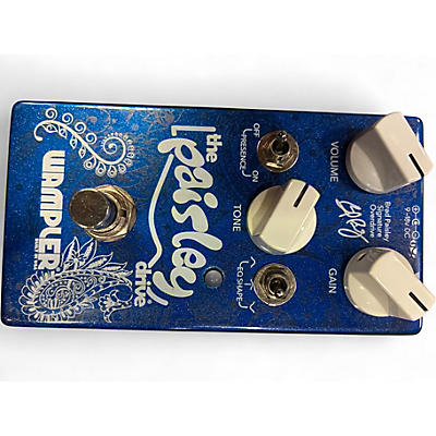 Used Wampler the paisley drive Effect Pedal