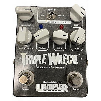 Used Wampler triple wreck Effect Pedal