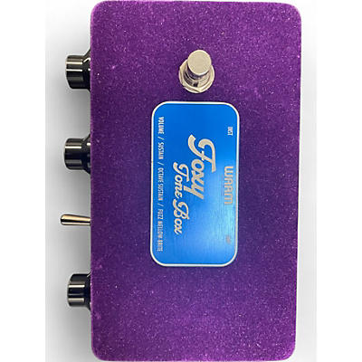 Used Warm Audio FOXY TONE BOX LIMITED EDITION PURPLE Effect Pedal