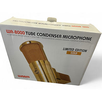 Used Warm Audio WA8000 GOLD Tube Microphone