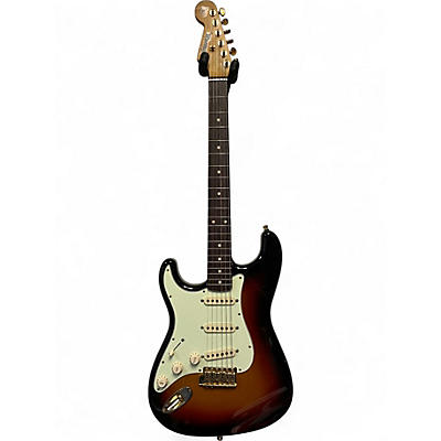 Used Warmoth Partscaster 3 Color Sunburst Electric Guitar