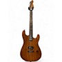 Used Warmoth USA Custom Warhead Deathbucker Walnut Strat Natural Solid Body Electric Guitar Natural