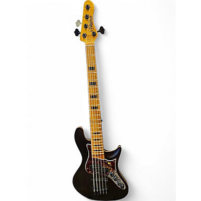 Used Warrior Bela 54 Oil Black Electric Bass Guitar