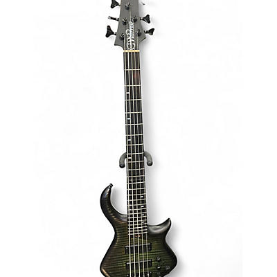Used Warrior DMB-198-15-JJ Inverness Green Electric Bass Guitar