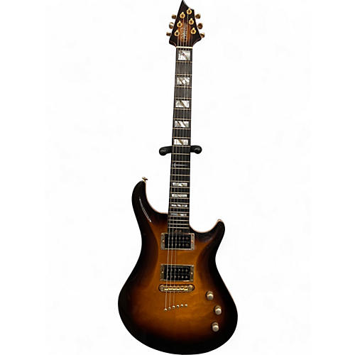 Used Warrior Dran Michael Tobacco Burst Solid Body Electric Guitar Tobacco Burst