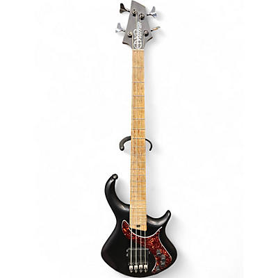 Used Warrior MESSENGER Trans Black Electric Bass Guitar