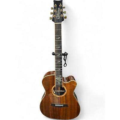 Used Warrior queen anna koa Acoustic Electric Guitar