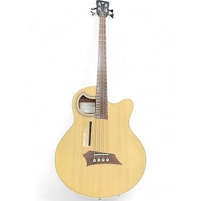 Used Warwick Alien Deluxe Natural Acoustic Bass Guitar