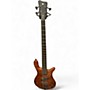 Used Warwick CO Streamer LX Natural Electric Bass Guitar Natural