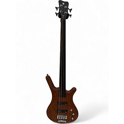 Used Warwick CORVETTE STD Walnut Electric Bass Guitar