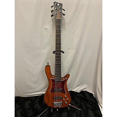 Used Warwick CV5 Passive Natural Electric Bass Guitar